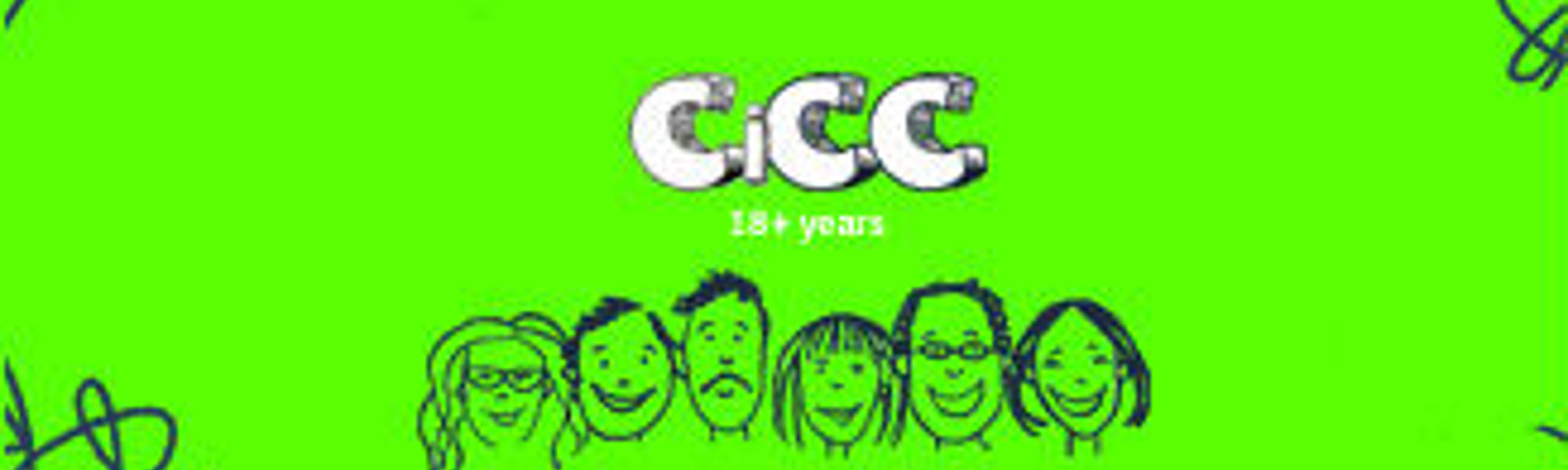 Cartoon drawn faces of young people aged 18 and over